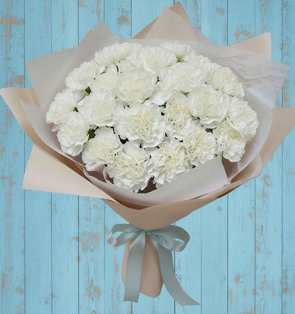 Букет цветов из: Гвоздики в Городищи