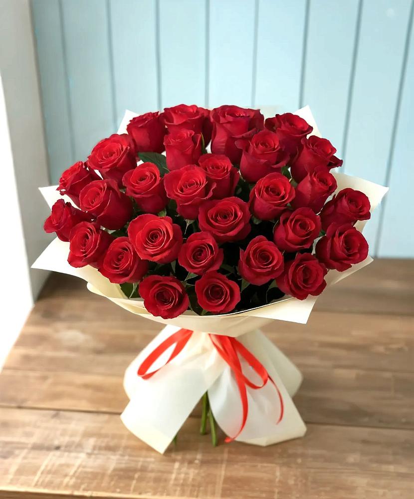 Букет 29 Красных роз в Городищи