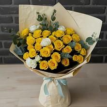 Букет цветов из:  Розы в Городищи