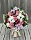 Букет цветов из: Альстромерии, Гвоздики, Розы и Хризантемы в Городищи
