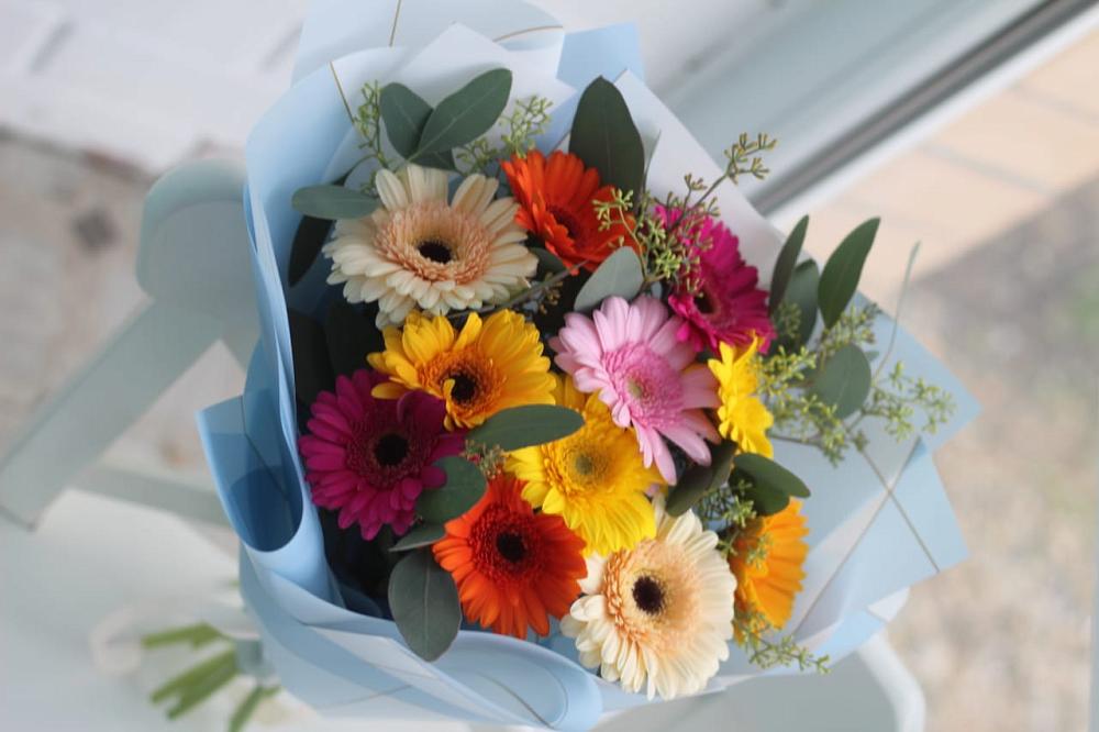 Букет цветов из: Герберы в Городищи