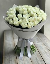 Букет 35 Белых роз в Городищи