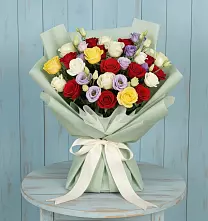 Букет цветов из:  Розы в Городищи