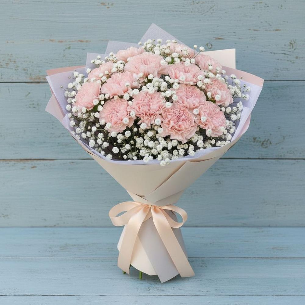 Букет цветов из: Гвоздики в Городищи