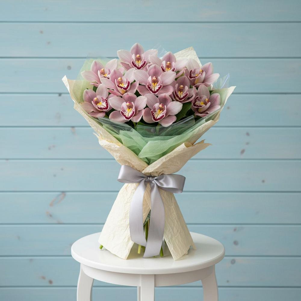 Букет цветов из: Орхидеи и Розы в Городищи