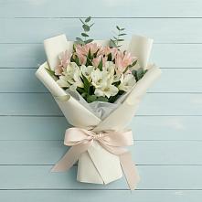 Букет цветов из:  Альстромерии в Городищи