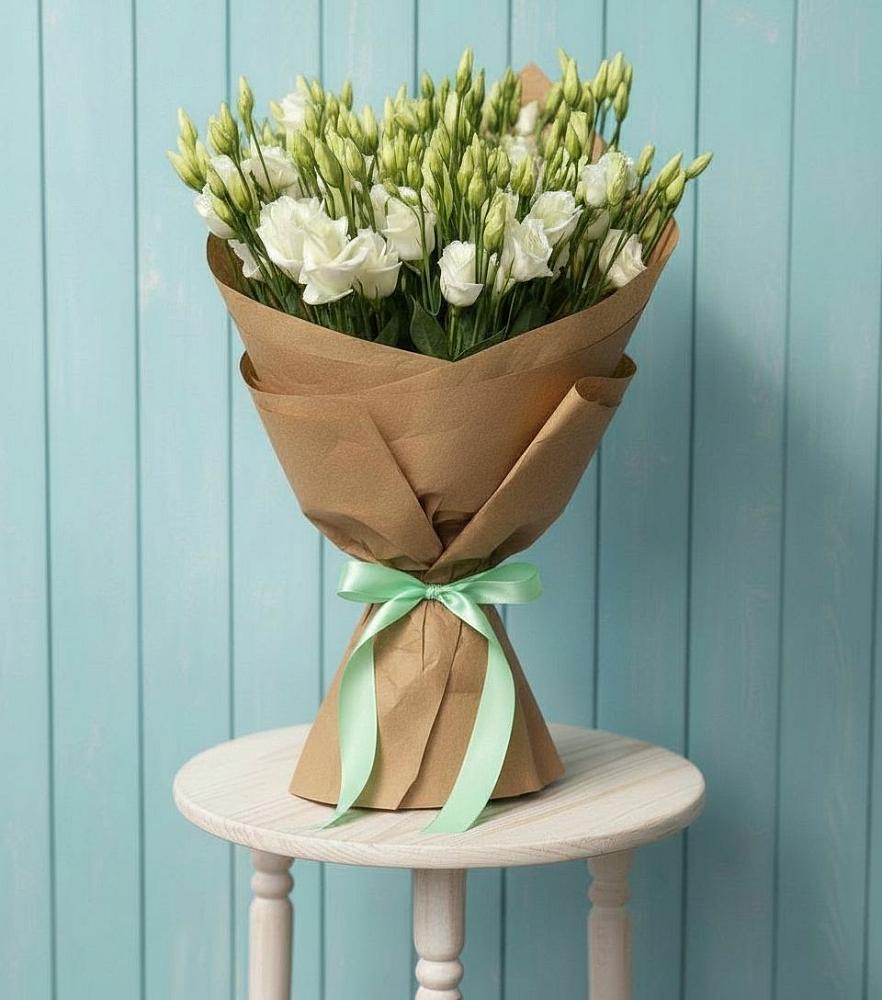 Букет цветов из: Лизиантусы в Городищи