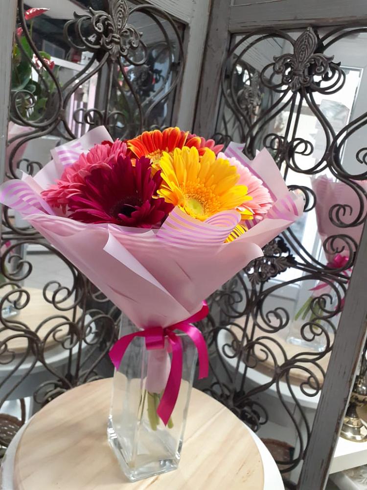 Букет цветов из: Герберы в Городищи