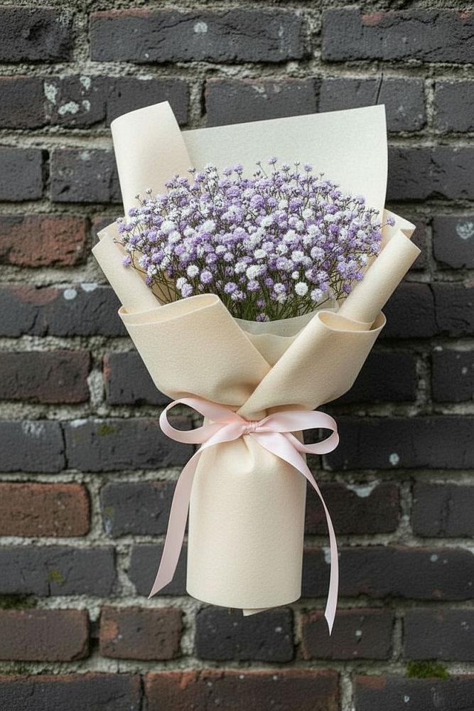 Букет цветов из: Гипсофила в Городищи