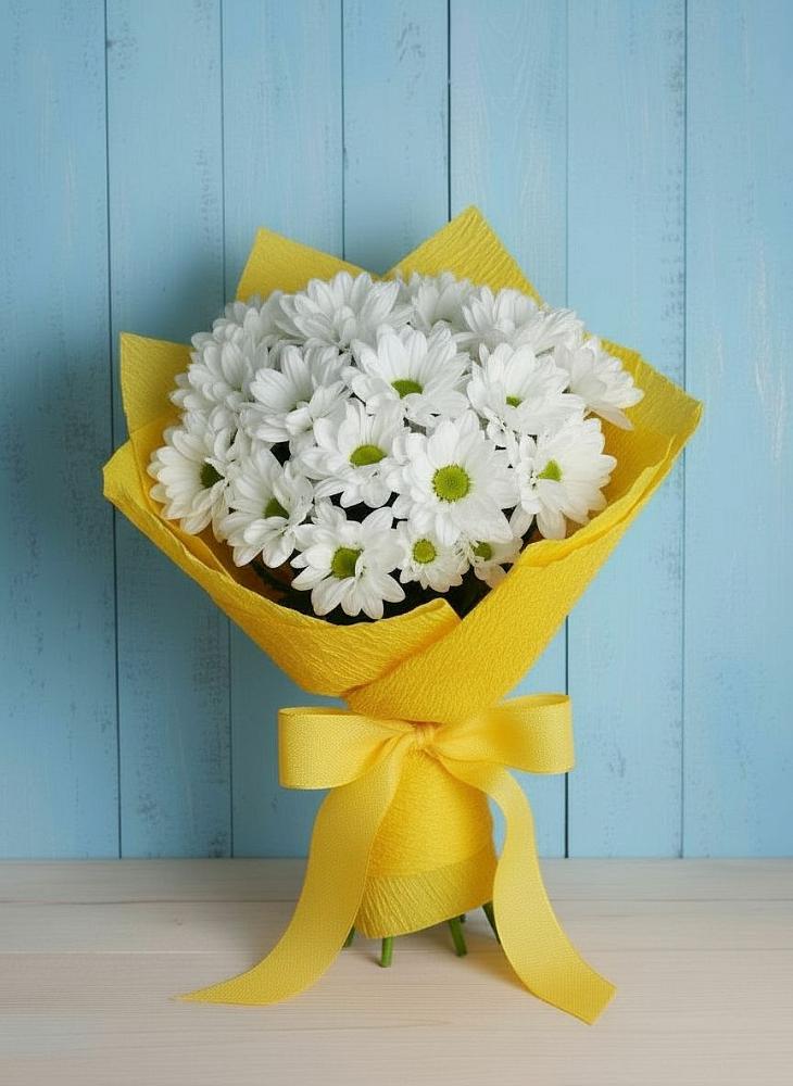 Букет цветов из: Хризантемы в Городищи