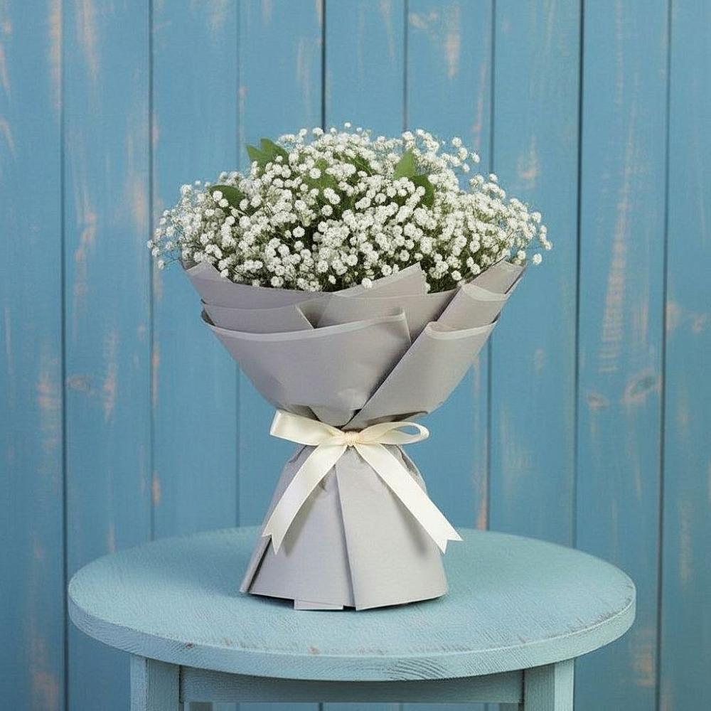 Букет цветов из: Гипсофила в Городищи