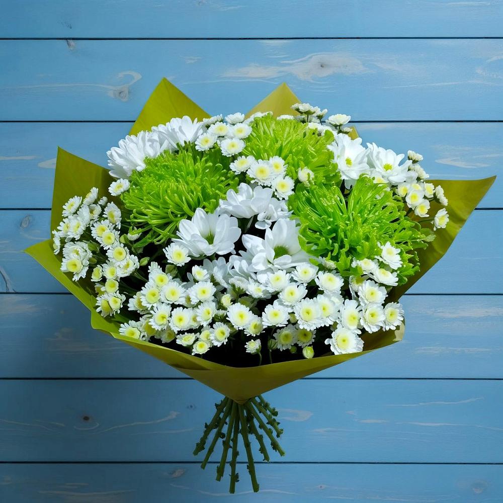 Букет цветов из: Хризантемы в Городищи
