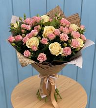 Букет цветов из:  Розы в Городищи