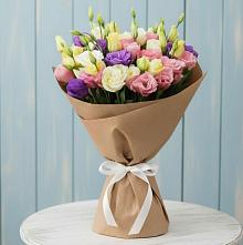 Букет цветов из:  Лизиантусы в Городищи