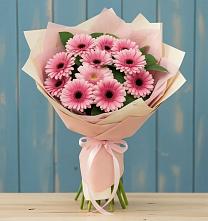 Букет цветов из:  Герберы в Городищи