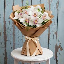 Букет цветов из:  Орхидеи и Розы в Городищи